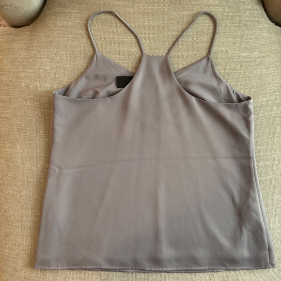 Banana Republic Gray Lined Camisole Tank Top NWT Size L - Picture 2 of 5